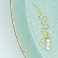 Indlæs billede til gallerivisning Smykish 1 x Pearly Chain // Kors