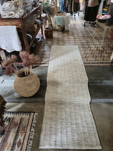 Indlæs billede til gallerivisning Wool/cotton rug - BRAGI - cream/beige