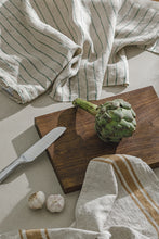 Indlæs billede til gallerivisning Tilbud - 2 stk. Hør Viskestykker for 299,- i farven Sandy stripes