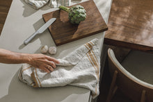 Indlæs billede til gallerivisning Tilbud - 2 stk. Hør Viskestykker for 299,- i farven Sandy stripes