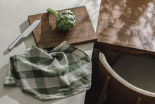 Indlæs billede til gallerivisning Tilbud - 2 stk. Hør Viskestykker for 299,- i farven Pine checked
