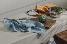 Indlæs billede til gallerivisning Tilbud - 2 stk. Hør Viskestykker for 299,- i farven Lake blue