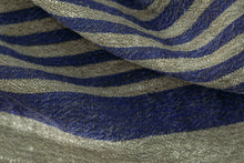 Indlæs billede til gallerivisning Tilbud - 2 stk. Hør Viskestykker for 299,- i farven Cobalt striped