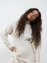 Indlæs billede til gallerivisning Carla alpaca uld Dress - Ivory