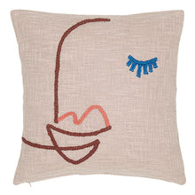 Indlæs billede til gallerivisning Pudebetræk - FACES - Mauve