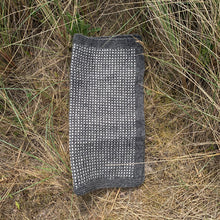 Indlæs billede til gallerivisning Filipa Baby uld Tæppe - Grå/hvid