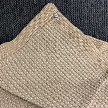 Indlæs billede til gallerivisning Filipa Baby uld Tæppe - Beige