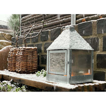 Indlæs billede til gallerivisning Galvaniseret Mega Quadro Lanterne