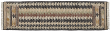 Indlæs billede til gallerivisning Jute Kelim rug, FIR, black, brown, beige