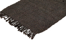 Indlæs billede til gallerivisning Jute tæppe - ROPE - Sort