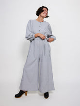 Indlæs billede til gallerivisning Embla jumpsuit - Black and white checkred