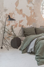 Indlæs billede til gallerivisning Sengetøjsæt i hør (2 -delt) - Nordic moss