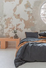 Indlæs billede til gallerivisning Sengetøjsæt i hør (2 -delt) - Midnight