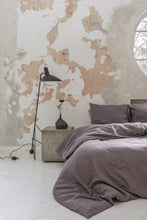 Indlæs billede til gallerivisning Sengetøjsæt i hør (2 -delt) - Plum