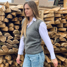 Indlæs billede til gallerivisning Monte Uld Vest Grå