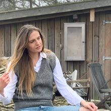 Indlæs billede til gallerivisning Monte Uld Vest Grå