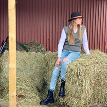 Indlæs billede til gallerivisning Monte Uld Vest Grå