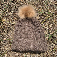 Indlæs billede til gallerivisning Nino Uld hue - Brun