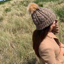 Indlæs billede til gallerivisning Nino Uld hue - Brun