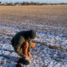 Indlæs billede til gallerivisning Nino grøn uld hue