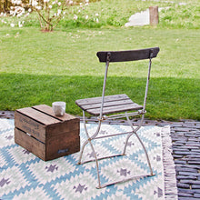 Indlæs billede til gallerivisning Udendørs/indendørs tæppe - APACHE - Sort/Blå