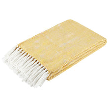 Indlæs billede til gallerivisning Plaid - Sildeben - Gul