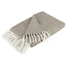 Indlæs billede til gallerivisning Plaid - Sildeben - Sand