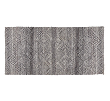 Indlæs billede til gallerivisning PET kelim - ATHENS - Grey/Grey