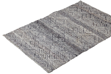 Indlæs billede til gallerivisning PET kelim - ATHENS - Grey/Grey