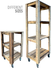 Indlæs billede til gallerivisning Rullereol m. hjul (64x64x200)