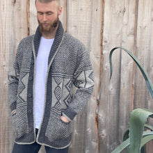 Indlæs billede til gallerivisning Savo Uld Cardigan - Grå