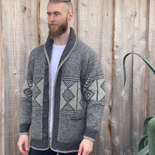 Indlæs billede til gallerivisning Savo Uld Cardigan - Grå