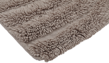 Indlæs billede til gallerivisning Shaggy woolen rug - SWIRL - grey