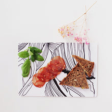 Indlæs billede til gallerivisning Gavesæt med 2 stk. bordløbere + 4 stk. smørebrikker