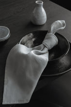 Indlæs billede til gallerivisning Hør Servietter (sæt med 2stk) - Ice grey