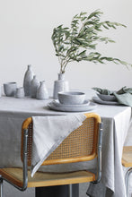 Indlæs billede til gallerivisning Hør Servietter (sæt med 2stk) - Ice grey