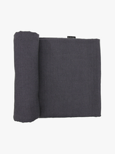 Indlæs billede til gallerivisning Hørdug - Charcoal (145 x 250cm) / (145 x 330cm)