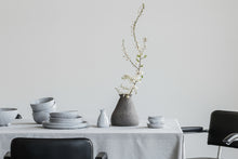 Indlæs billede til gallerivisning Hørdug - Ice grey (145 x 250cm) / (145 x 330cm)