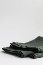 Indlæs billede til gallerivisning Tilbud - 2 stk. Hør Viskestykker for 299,- i farven Forest green