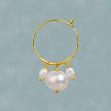 Indlæs billede til gallerivisning Smykish 1 x Freshwater Pearl Hoop