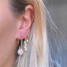 Indlæs billede til gallerivisning Smykish 1 x Freshwater Pearl Hoop