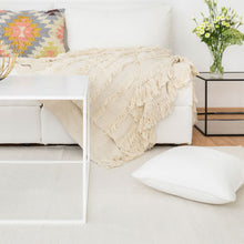 Indlæs billede til gallerivisning Eco Cotton rug HERRINGBONE beiges