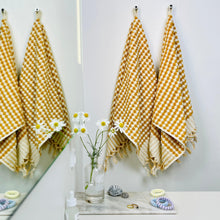 Indlæs billede til gallerivisning Gæsteklæde - karrygul