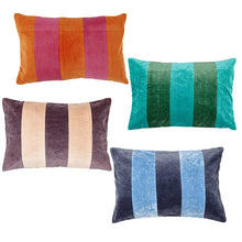 Indlæs billede til gallerivisning Fløjlspudebetræk BLOCK