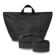 Indlæs billede til gallerivisning PAKKETILBUD - MEGA WEEKENDTASKE + TOILETTASKE + KOSMETIKTASKE