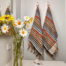 Indlæs billede til gallerivisning Gæstehåndklæde - multifarvet