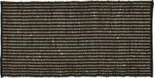 Indlæs billede til gallerivisning Seagras runner SAIGON with recycled cotton I black
