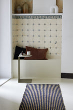 Indlæs billede til gallerivisning Seagras runner SAIGON with recycled cotton I black