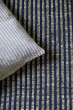 Indlæs billede til gallerivisning Seagras runner SAIGON with recycled cotton I black