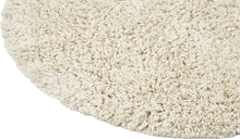 Indlæs billede til gallerivisning Round rug SHAGGY I organic cotton